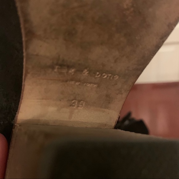 Rag & Bone Margot Boots Heels Ankle Booties - 39 - Picture 8 of 11